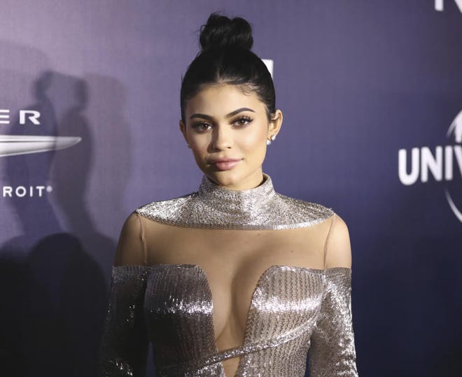 Kylie Jenner arrives at the NBCUniversal Golden Globes after-party at the Beverly Hilton Hotel Jan. 8. "Jenner is emerging as the new type of celebrity," Melanie writes, "one that is just like you, only better."