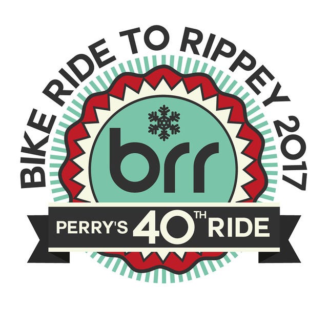 The Bike Ride to Rippey will celebrate its 40th Anniversary this February. PHOTO COURTESY OF THE PERRY CHAMBER