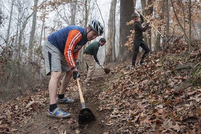 Volunteers keep Cape Fear Mountain Bike Trail in shape