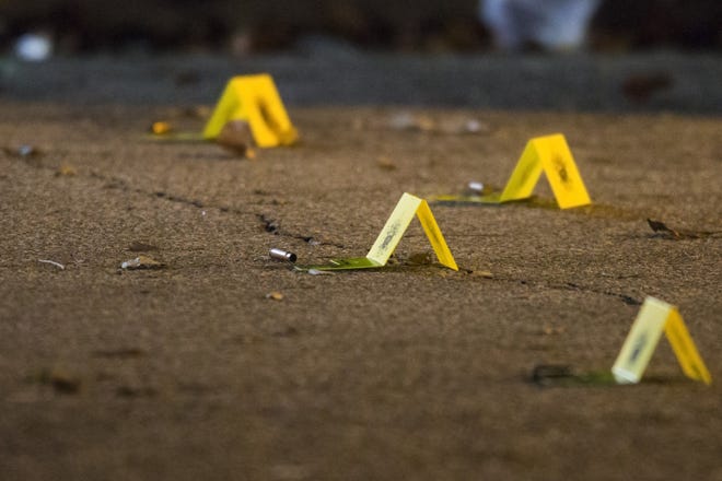 Shell casings can contain valuable DNA evidence that could identify the shooter. Armando L. Sanchez/Chicago Tribune