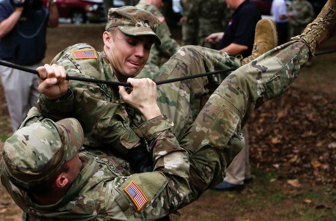 Army reserve officer training cadets at the University of Alabama