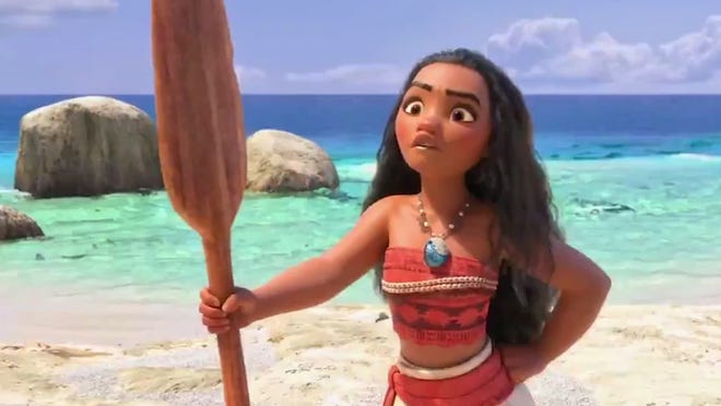 The title character in "Moana" stands apart from past Disney heroines in a lot of ways.