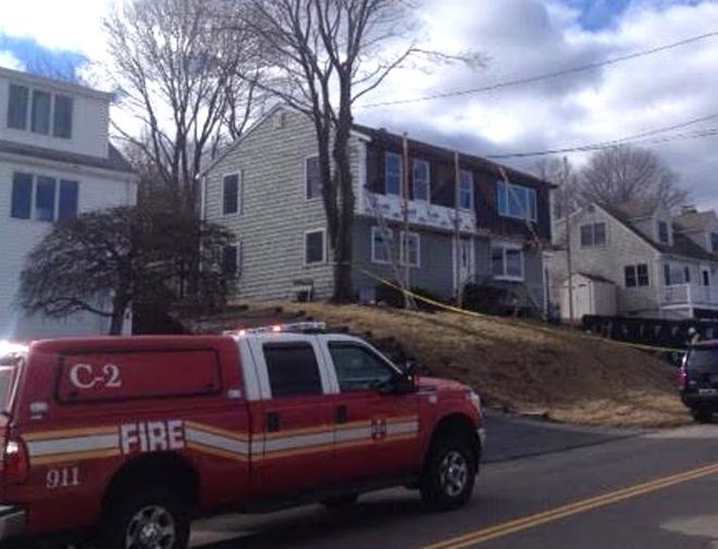 A scaffold collapse that injured a worker at this Weymouth residence is under investigation.