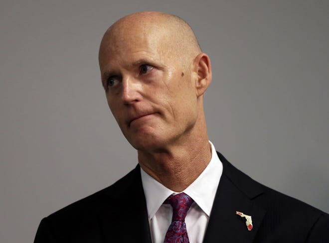 Florida Gov. Rick Scott's proposed $83.5 billion budget includes $85 million for business incentives and $76 million for Visit Florida, the state’s tourism promotion agency. THE ASSOCIATED PRESS / LYNNE SLADKY