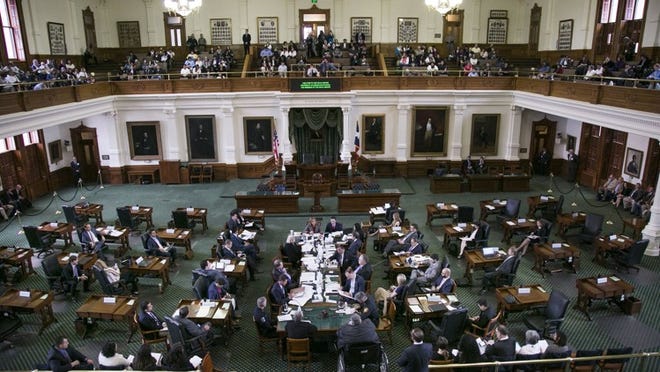 Hundreds of people attend a Texas Senate committee hearing Thursday on a bill to ban so-called sanctuary cities.
