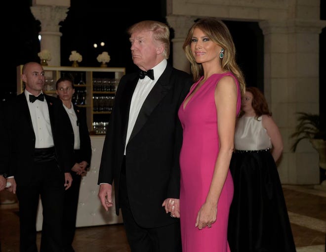 President Donald Trump and first lady Melania Trump arrive for the 60th annual Red Cross Gala at Trump's Mar-a-Lago resort in Palm Beach on Saturday. Americans aren’t just failing to get their voices heard. The administration, too, is failing to provide information to them.