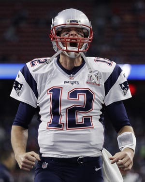 His will to win separates Patriots quarterback Tom Brady from the rest. [Jae C. Hong/The Associated Press]