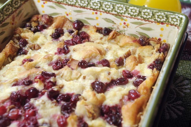 One of Martha Washington's favorite dessert recipes was for cherry bread and butter pudding. [GATEHOUSE MEDIA FILE]