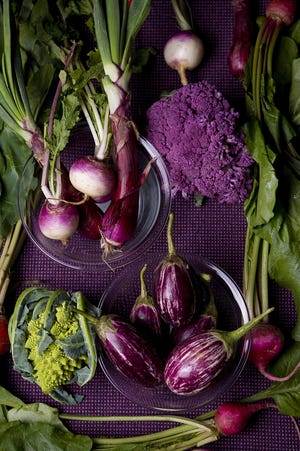Many of the 2017 season's seed catalogs are sporting pages of purple, offering everything from purple cauliflower to purple sweet potatoes. (Ryan Notch/Dreamstime/TNS)