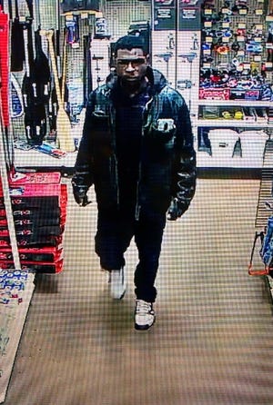 Belmont Police say this man robbed Wal-Mart employees at gunpoint Wednesday.