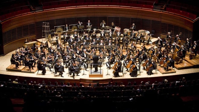 2013 file photo of The Philadelphia Orchestra at the Kravis Center. The orchestra played all-Russian program there on Tuesday night.