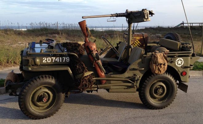 The First Florida Chapter of the Military Vehicle Preservation Association will have on display Saturday some of the finest historic military transport vehicles. including a 1945 GPW and Willys Jeep. (Paragon Group photo)