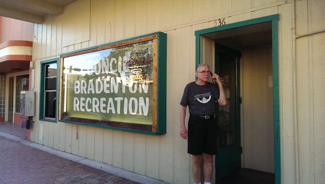 Lawton Smith outside his Council's Bradenton Recreation the week it closed in November of 2016. Herald-Tribune archive