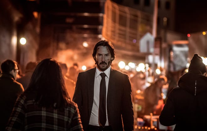 Keanu Reeves is a determined man on a mission in “John Wick: Chapter 2.” (Thunder Road Pictures)