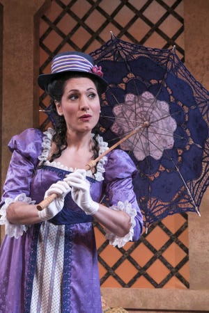 Tara Venditti stars as Isabella in Rossini’s “The Italian Girl in Algiers” at Sarasota Opera. [Rod Millington photo / Sarasota Opera]