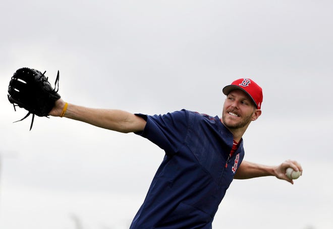 Chris Sale is ready for his first spring training with the Red Sox.