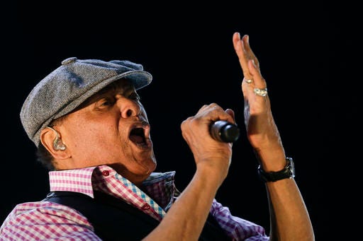 In this2015 file photo, Al Jarreau performs at the Rock in Rio music festival in Rio de Janeiro, Brazil. Jarreau died in a Los Angeles hospital Sunday.
