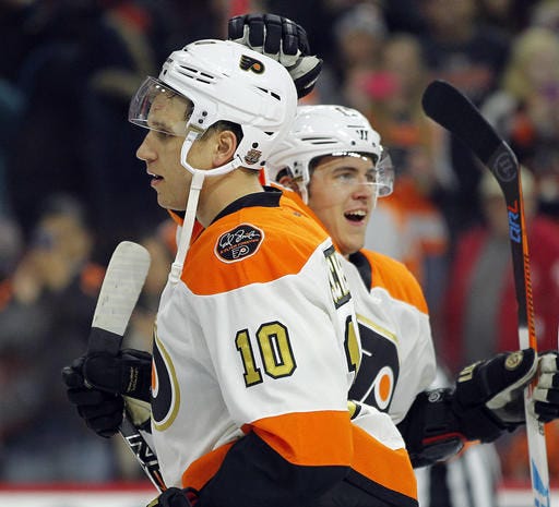 Brayden Schenn is scheduled to play in his 400th game as a Flyer in Thursday night's game at Edmonton.