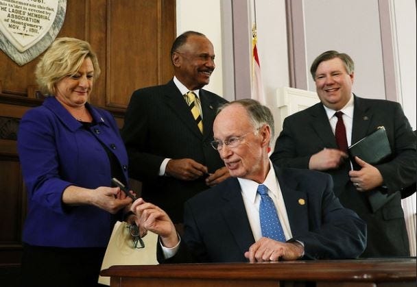 Photo provided by Gov. Robert Bentley's office