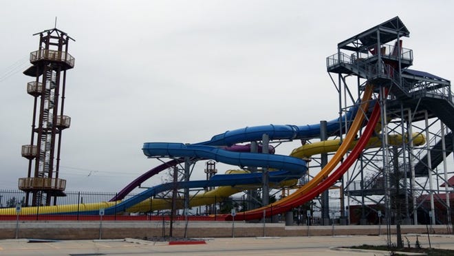 Typhoon Texas water park plans to open for the summer season in late May. Photo by Nicole Barrios