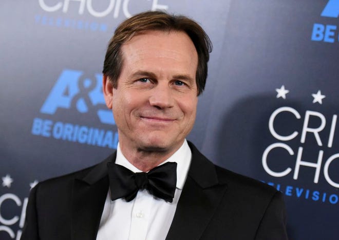 Bill Paxton arrives at the Critics' Choice Television Awards at the Beverly Hilton hotel in Beverly Hills, Calif. A family representative said prolific and charismatic actor Paxton, who played an astronaut in "Apollo 13" and a treasure hunter in "Titanic," died from complications due to surgery. The family representative issued a statement Sunday, Feb. 26, 2017, on the death.