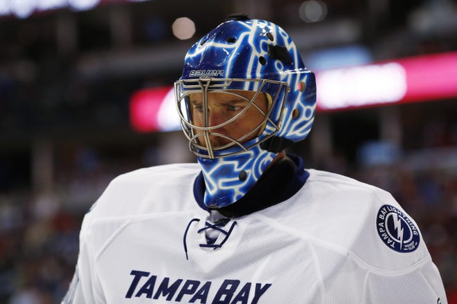 Tampa Bay Lightning goalie Ben Bishop was traded to the L.A. Kings on Sunday. [FILE PHOTO / THE ASSOCIATED PRESS]