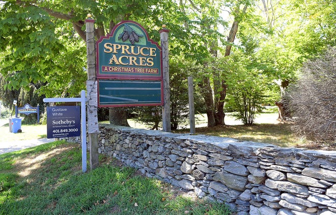Aquidneck Land Trust Executive Director Chuck Allott said Thursday the nonprofit conservation group has secured $2.3 million to protect the 23-acre Spruce Acres on East Main Road in Portsmouth.