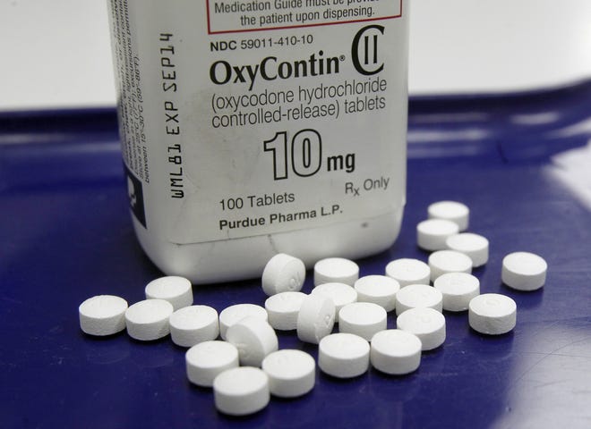 The N.C. House of Representatives has filed a bill that would place tighter regulations on prescribing and dispensing opiates like Oxycontin. [AP FILE PHOTO]