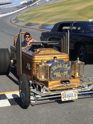 Butch Patrick is bringing "The Munsters" tribute cars, the Drag-u-la and Munster Koach, to the Emerald Coast Cruizin' Spring Show at Aaron Bessant Park, where he will be set up March 9-11. [CONTRIBUTED PHOTO]