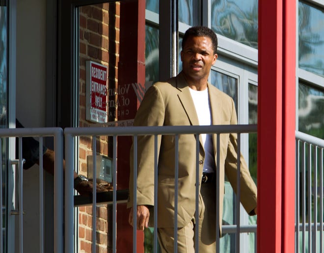 FILE - In this June 22, 2015 file photo, former Illinois Rep. Jesse Jackson Jr. is seen in Baltimore. A judge is allowing Jackson Jr. to end supervised release early. (AP Photo/Jose Luis Magana, File)