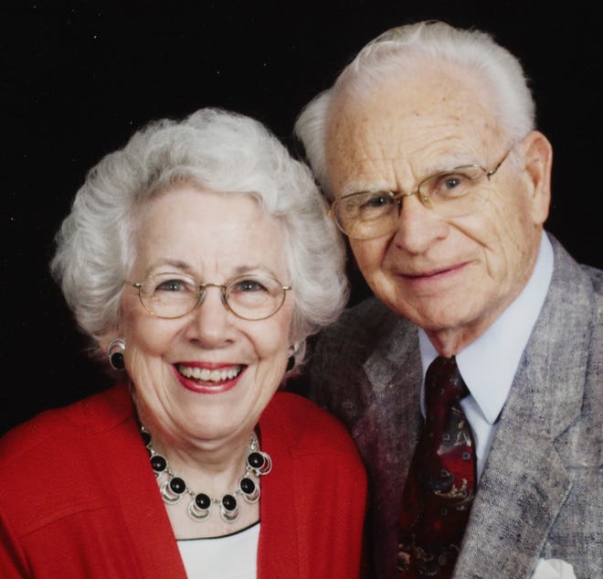 Ann and Paul Long, of Yukon, were married in March 1948, in Oklahoma City.