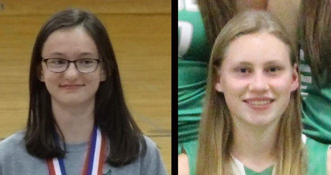 Erika Furbeck and Josie Brown each earned gold medals at the Sterling Gold Medal Indoor Invite on March 4.