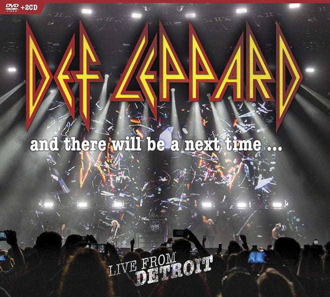 Rock band Def Leppard's new DVD/2CD combo, "And There Will Be A Next Time ... Live in Detroit," includes popular songs and bonus videos. [PHOTO COURTESY EAGLE VISION]