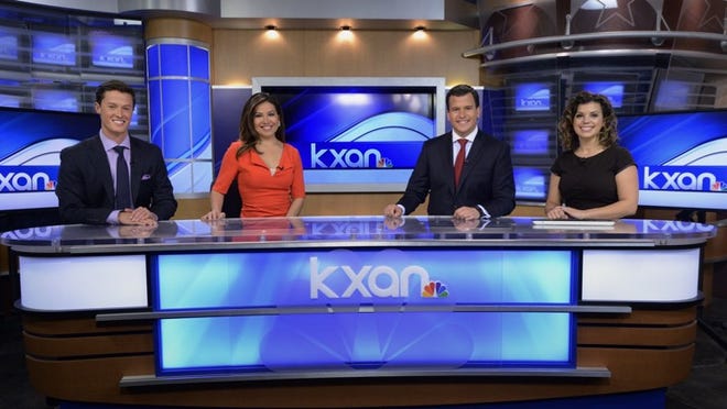 KXAN’s morning team — featuring David Yeomans, left, Sally Hernandez, John Dabkovich and Amanda Dugan — is rated No. 1 at 5 a.m. and 6 a.m.