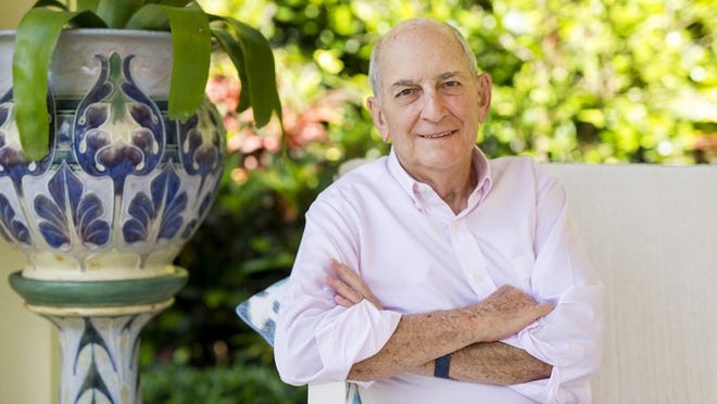 Palm Beach resident Charles Bronfman has written Distilled A Memoir of Family, Seagram, Baseball, and Philanthropy. Bronfman was photographed at his home February 28, 2017. (Meghan McCarthy / Daily News)