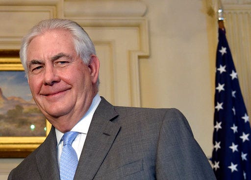 On his first trip to Asia as top U.S. diplomat, U.S. Secretary of State Rex Tillerson wants to forge cooperation with Japan, South Korea and China against the nuclear threat from North Korea and demonstrate "America First" does not mean a U.S. diplomatic retreat from the volatile region.