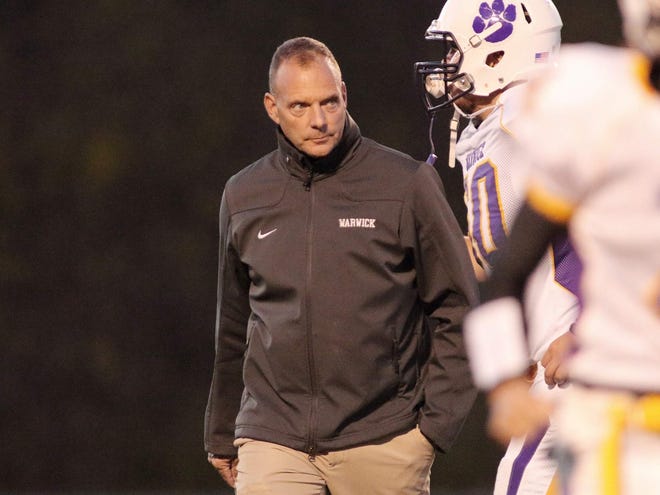 Warwick coach Greg Sirico and his program should get a decent boost through its football merger with neighboring S.S. Seward. [TIMES HERALD-RECORD FILE PHOTO]