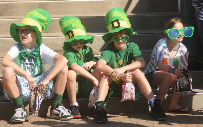 The St. Patrick's Day parades in Holland and Saugatuck are family-friendly events. Sentinel file