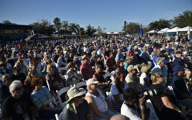 Bradenton's annual blues festival held at Riverwalk in December was sold out with more than 3,000 people in attendance. [Herald-Tribune archive/2016]