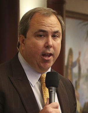 Rep. Joe Gruters, R- Sarasota, is pushing to limit the role of “dark money” in political campaigns. [TAMPA BAY TIMES VIA AP / SCOTT KEELER]