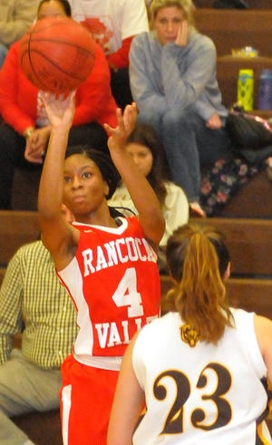 Jonise Ledbetter of Rancocas Valley, All-County girls basketball.
