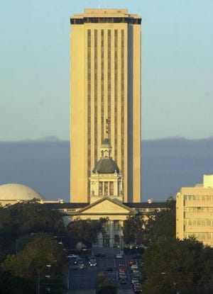The Capitol building in Tallahassee