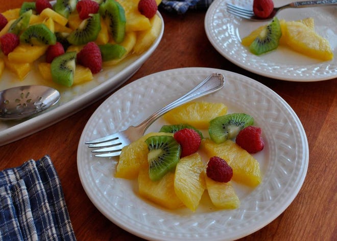 Fresh fruit can turn our minds to spring.