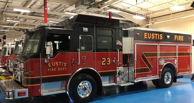 The dedication ceremony for Eustis's new pumper truck will be held at 11 a.m. on March 25 at Fire Station 23, located at 1800 Hicks Ditch Road in Eustis. [SUBMITTED]