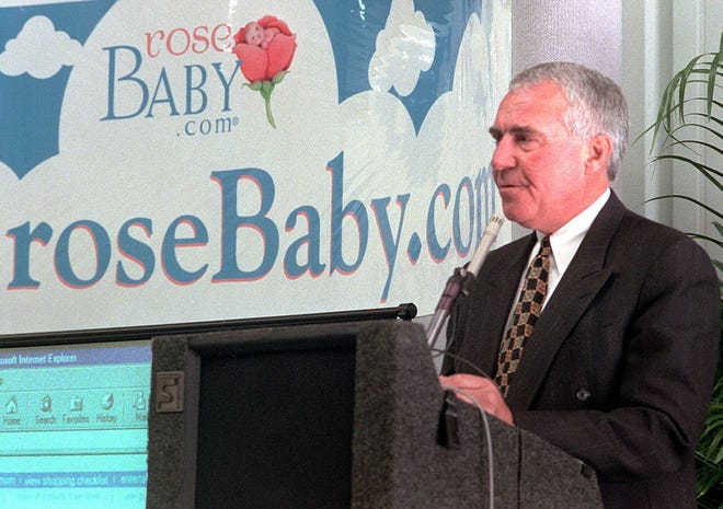 Sheldon R. Rose in 1999 started a Sarasota-based Internet retailer called Rosebaby.com that filed for bankruptcy after two years. He has been sentenced to 40 months in prison after pleading guilty to one count of conspiracy to commit securities fraud. HERALD-TRIBUNE ARCHIVE / 2000