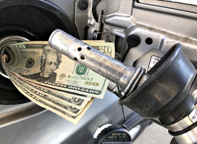 Gas prices are expected to shoot up 40 cents per gallon by summer. Photo Illustration by Rick Kintzel