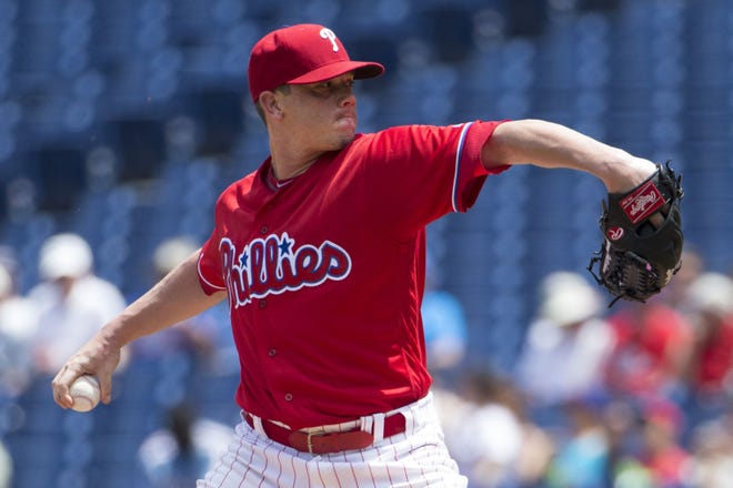 (File) Jeremy Hellickson will be the Phillies' Opening Day starter.