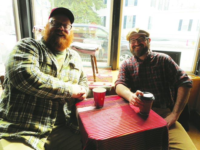 Music writer Christopher Hislop and photographer Nate Hastings are the team that produces EDGE Magazine's Five Spot feature each week. [Photo by Michael Lohmeier]