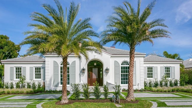 Developed on speculation, a four-bedroom, single-story house at 257 Sandpiper Drive has changed hands for $6 million, the price recorded with the deed. Photo by VHT Studios, courtesy of the Corcoran Group