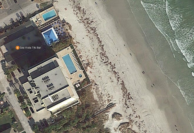 A body was found at the New Smyrna Beach shoreline on Sunday. Officials believe the person may have drowned. [Google]